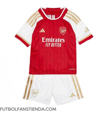 Arsenal Primera Equipación Niños 2023-24 Manga Corta (+ Pantalones cortos)